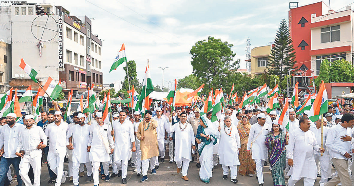 Cong’s ‘Gaurav Yatra’ across Raj to mark 75th years of Independence
